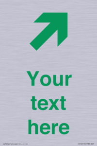 Custom Safe Condition inverse: Green Up right arrow